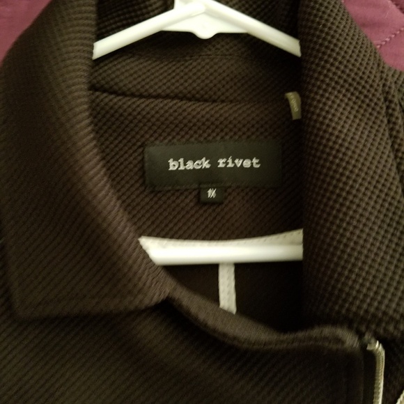 Black Blazer with zipper - Picture 3 of 3